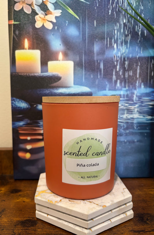 Stakks Scentsations – Piña Colada Scented Candle
Escape to paradise with Stakks Scentsations’ Piña Colada Scented Candle, a tropical delight that captures the essence of sun-kissed beaches and island breeze.
