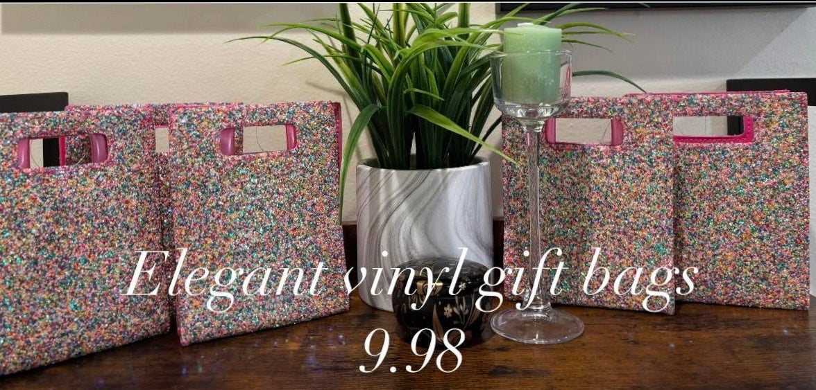 Elegant Vinyl Gift Bags