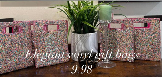 Elegant Vinyl Gift Bags